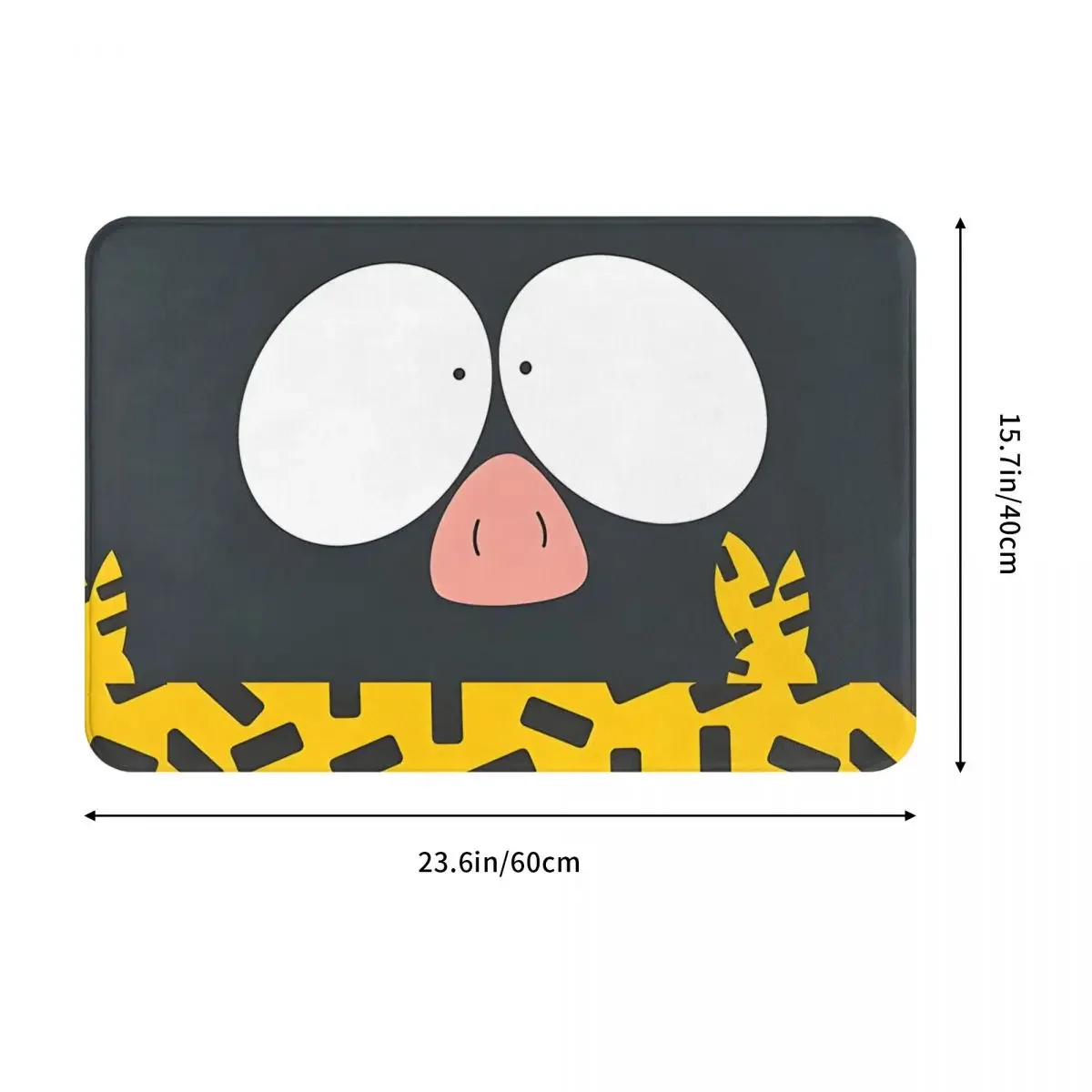 Ranma 12 Non-slip Doormat Living Room Mat Pechan Chibi Hallway Carpet Entrance Door Rug Home Decorative