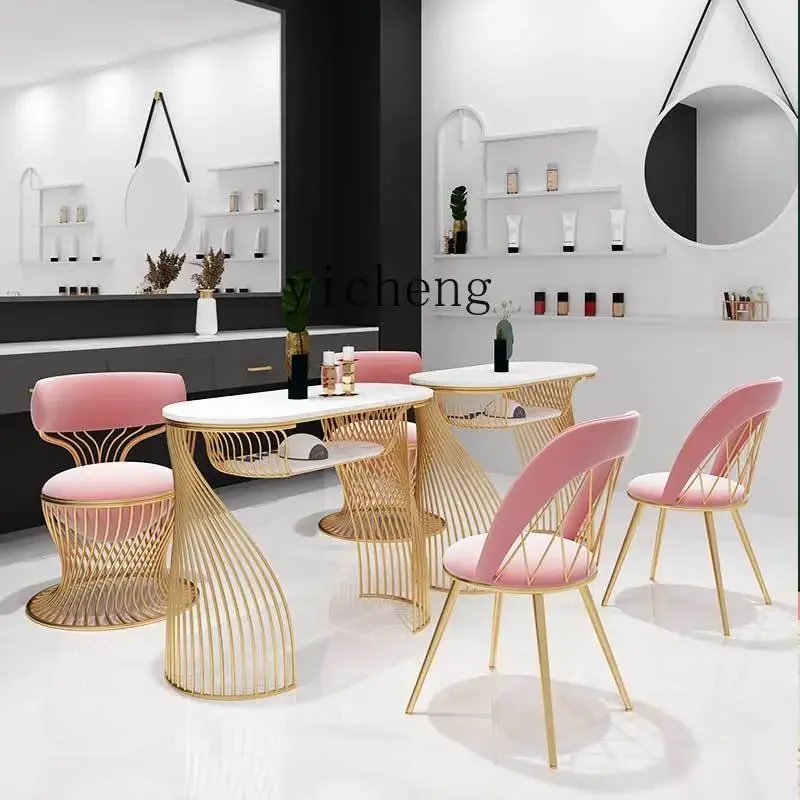 

HSN Double Marble Nail Art Table and Chair Set Featured Nail Art Table Single Double Nail Art Table