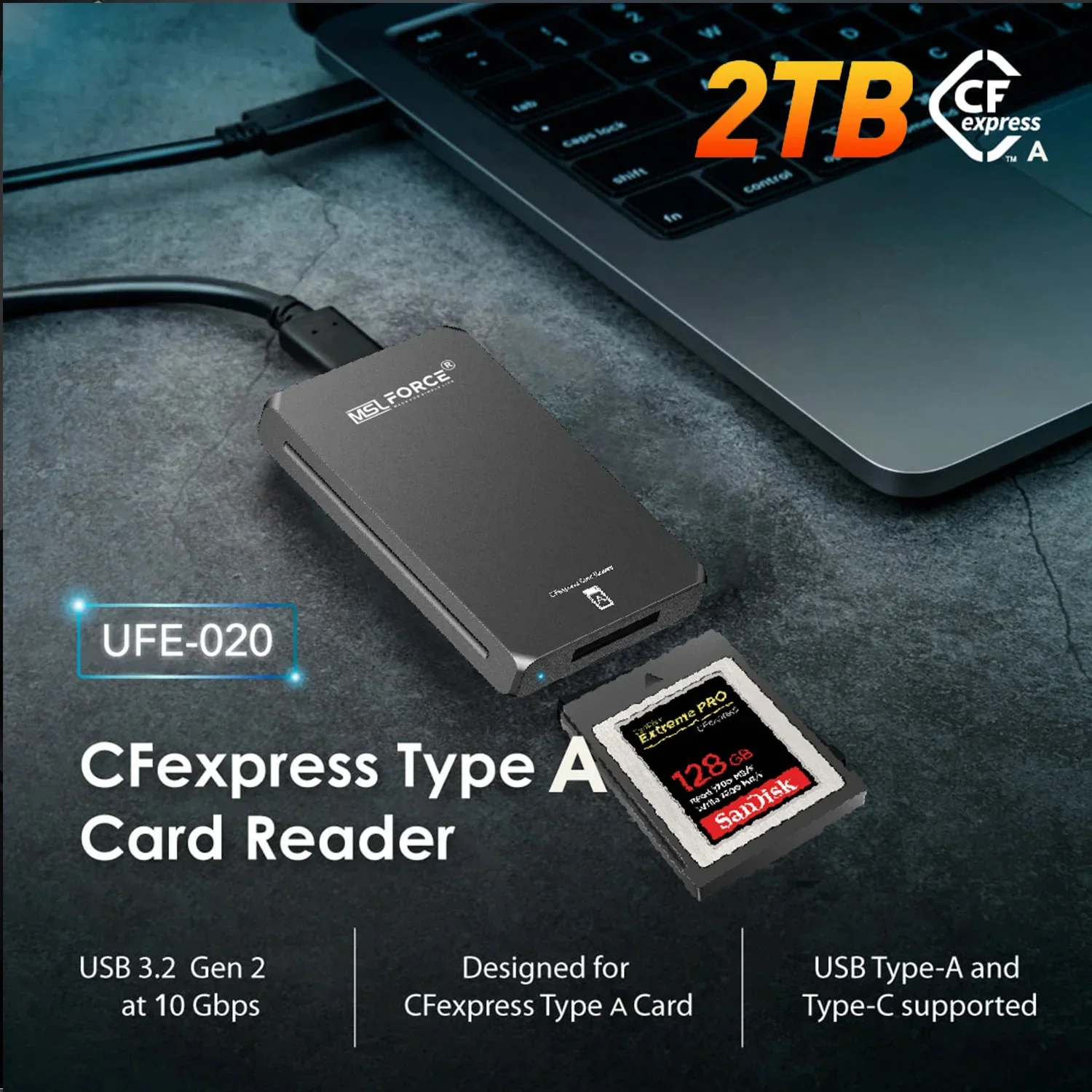 

CF Express Card Reader USB C 3 0 Gen 2 10Gbps cfexpress Memory Card adapter Type A B Card for PC iphone laptop Canon Dji Nikon