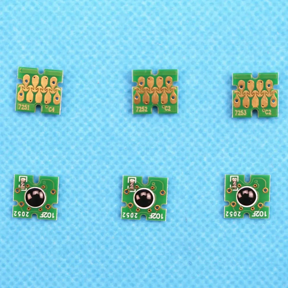 F2000 F2100 Printer Ink Chip T725A White Ink Cartridge Maintenance Tank Chip For Epson SureColor F2000 F2100 SC-F2000 SC-F2100