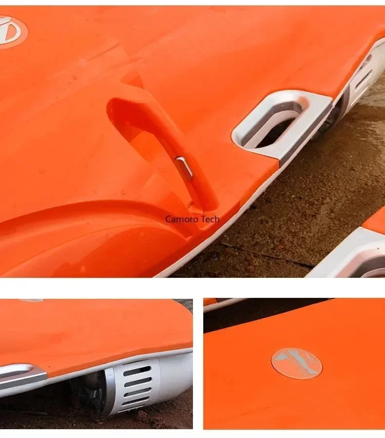 Electric Underwater Scooter Watercraft IP68 Dual Propeller Jet Electric Motor Surfboard for Rescue Swimming Diving
