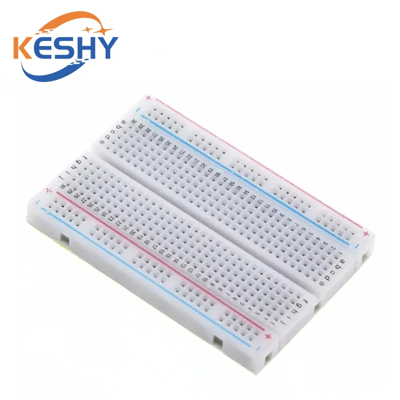 400 Tie Punten Soldeerloze PCB Broodplank Mini Universele Test Protoboard DIY Broodplank Bus Test Printplaat Voor arduino