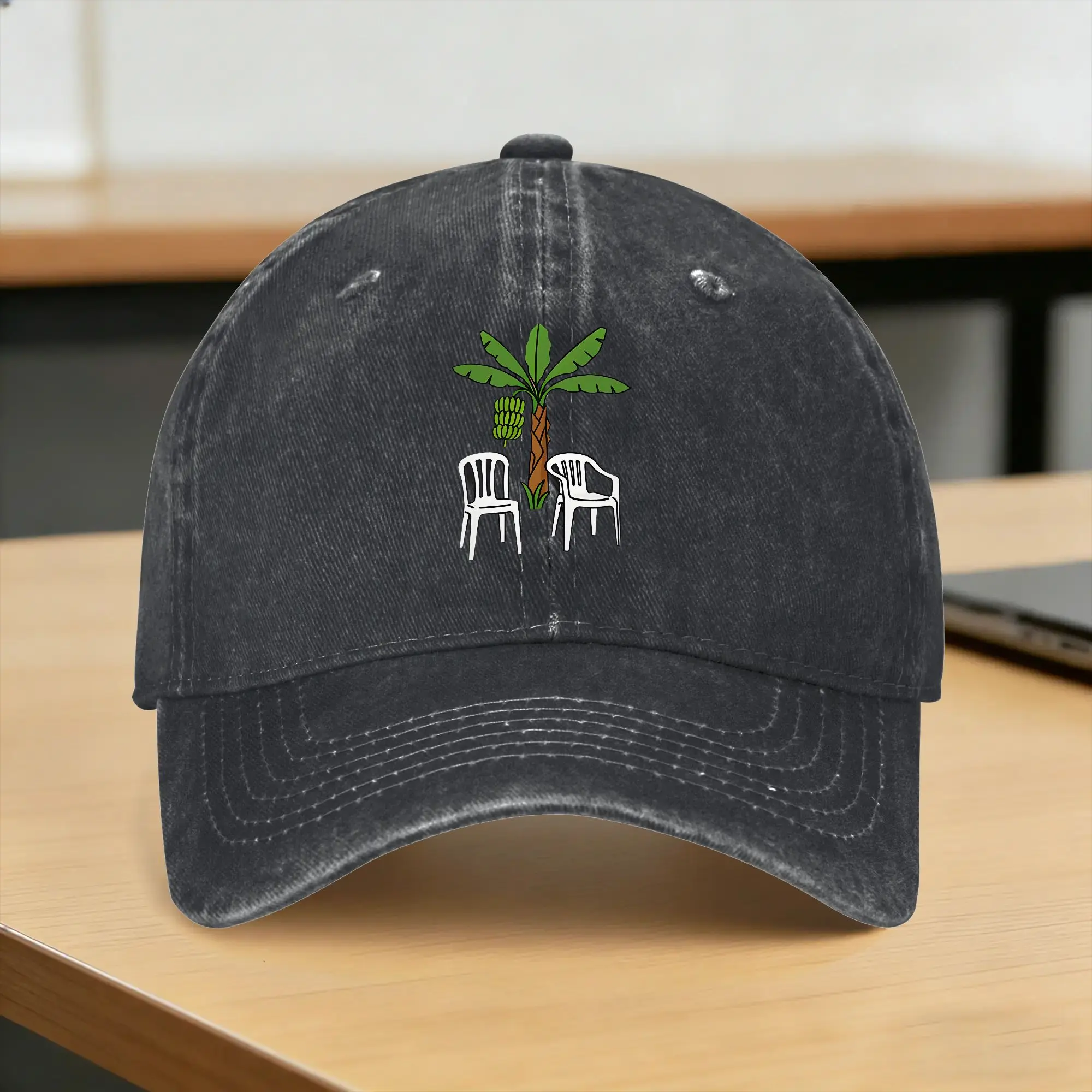 Fashion DTMF Debi Tirar Mas Fotos Baseball Cap Men Women Distressed Denim Washed Sun Cap Bad Bunny Golf Gift Hats Cap