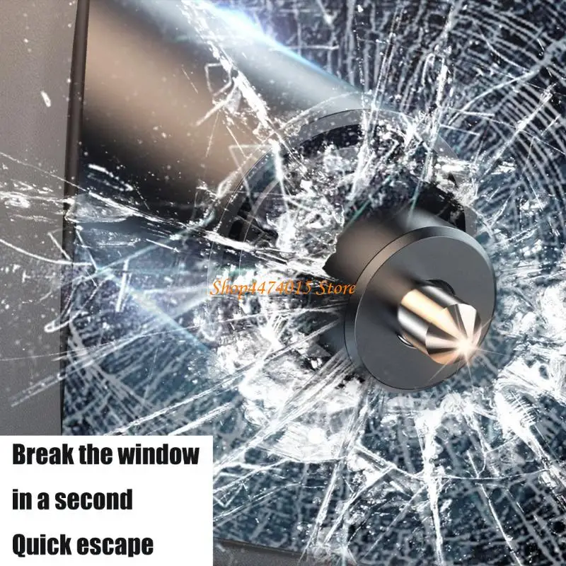 K1AA多機能カーの安全ハンマー駐車場車両サバイバルアクセサリーのための車のダッシュボード装飾エスケープツール