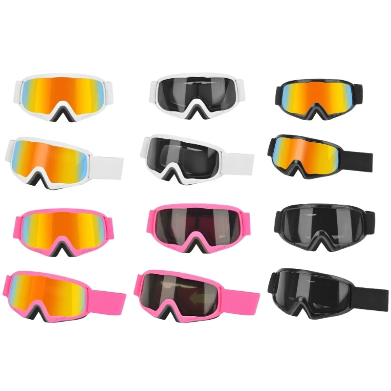 Kinder-Skibrille, Antibeschlag-Snowboardbrille, Schutz, Schneebrille, winddichte Schneebrille, Outdoor-Sportbrille