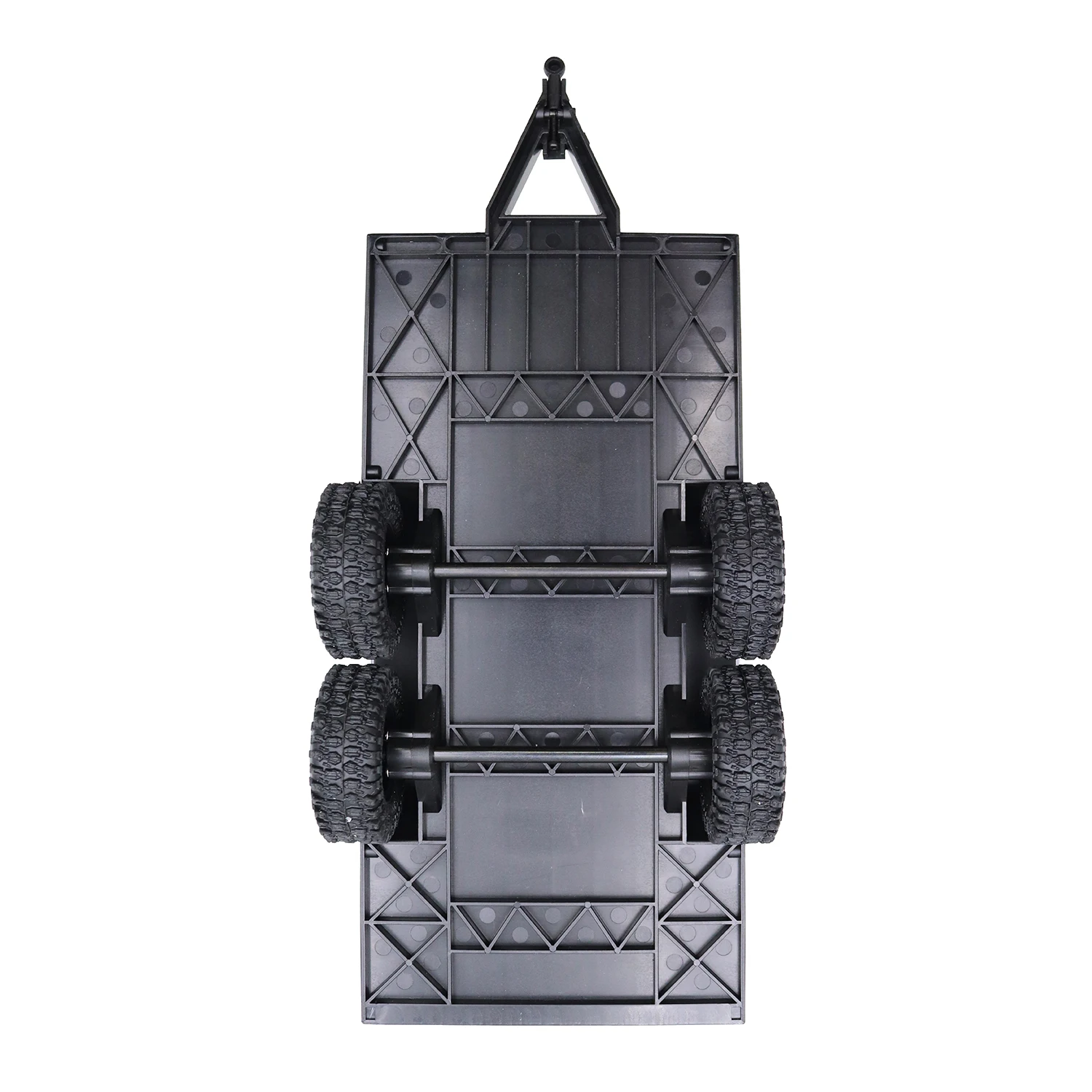 Premium 1/18 Wohnmobil-Anhänger mit Schale – Upgrade-Teile für TRX4M / Mustang / Defender (AX-8560) Offroad-Kletterwagen