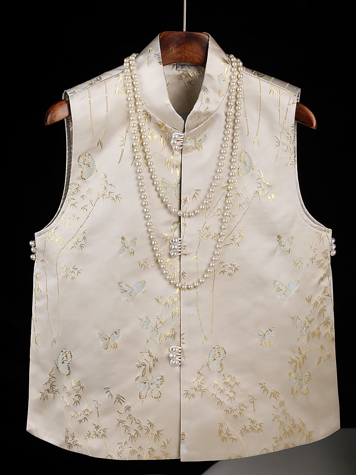 

Новая улучшенная версия: Китайский вышитый национальный жилет 2026 года, красивый, высококачественный