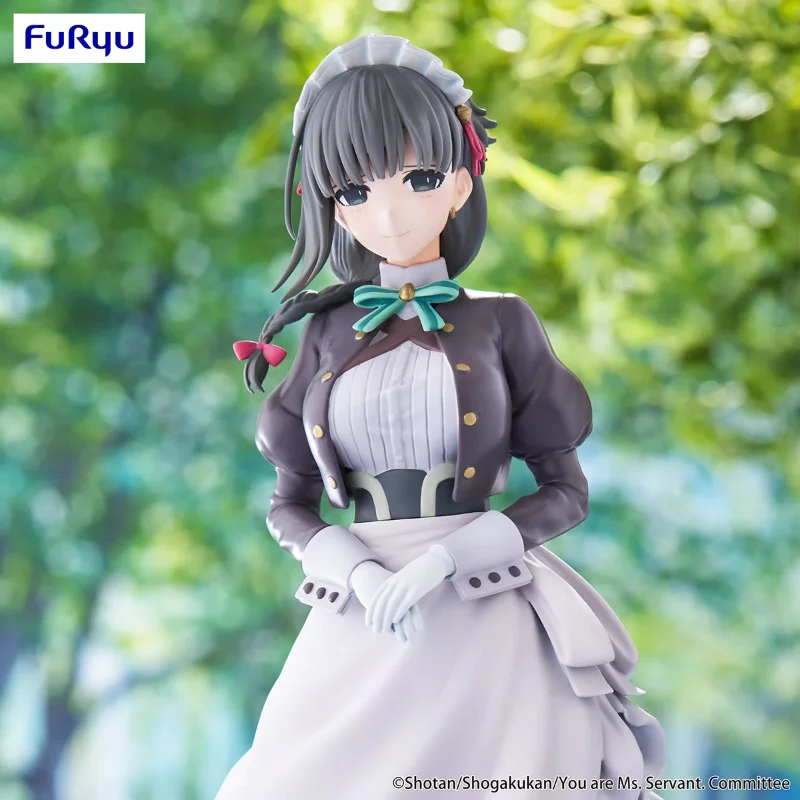 متوفر في المخزون الأصلي FURYU Trio-Try-iT Kimi Wa Meido-sama يوكي شيوي أنيمي الشكل دمية الحلي نموذج جمع لعبة هدية للطفل #3