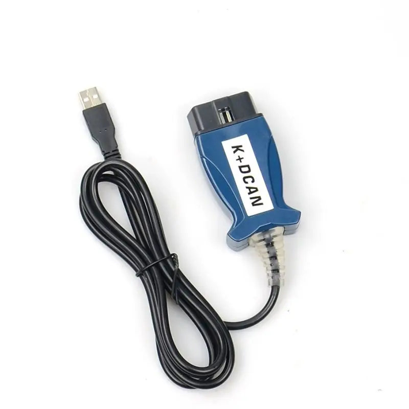 AB56-3X For BMW K DCAN K+CAN FTDI Chip For BMW OBD2 Auto Car Diagnostic Tools OBD 2 Scanner Switch USB Interface Cable