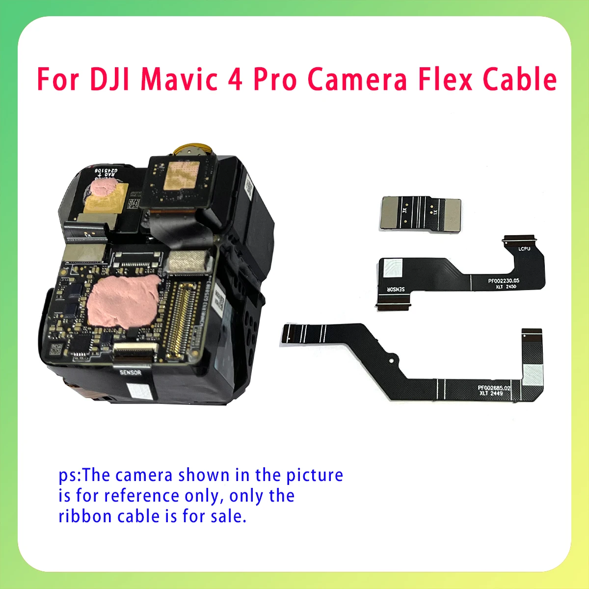 オリジナル Mavic 4pro ジンバル新しいレンズケーブル接続がスムーズで、DJI ドローン Mavic シリーズのメンテナンス用スペアパーツに適しています