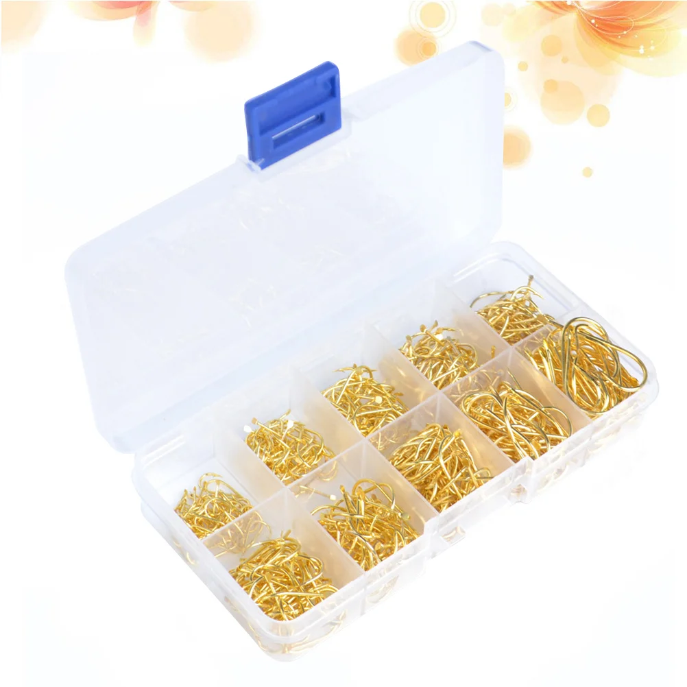 

Hooks Professional Fishhook Strong Corrosion Resistant Fishing Tools for Freshwater Saltwater Fishing Gear Accessories