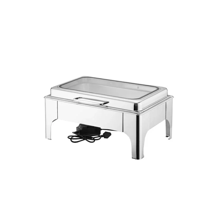 

Commercial Kitchen Equipment Electric Heating Stainless Steel Buffet Fast Food Insulation Set