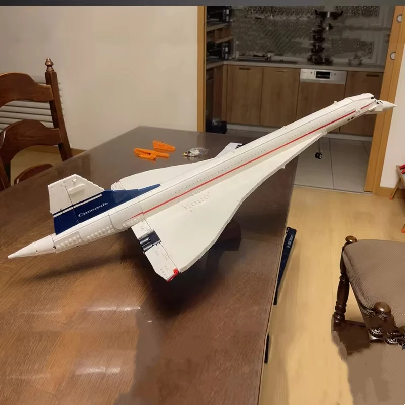 

The new Airbus Concorde Building kit Supersonic airliner Space Shuttle model toy adult children Birthday Party Holiday gift