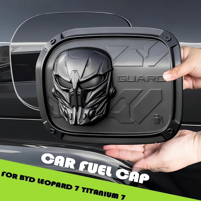 

Car Fuel Tank Decorative Cover Fit for BYD Leopard 7 Titanium 7 Modified Auto Charging Cover Protective Sticker Upgrade Parts