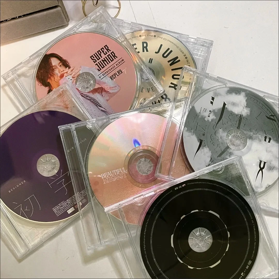 Kpop cdウォールマウント透明アクリルディスプレイラックDVDディスク