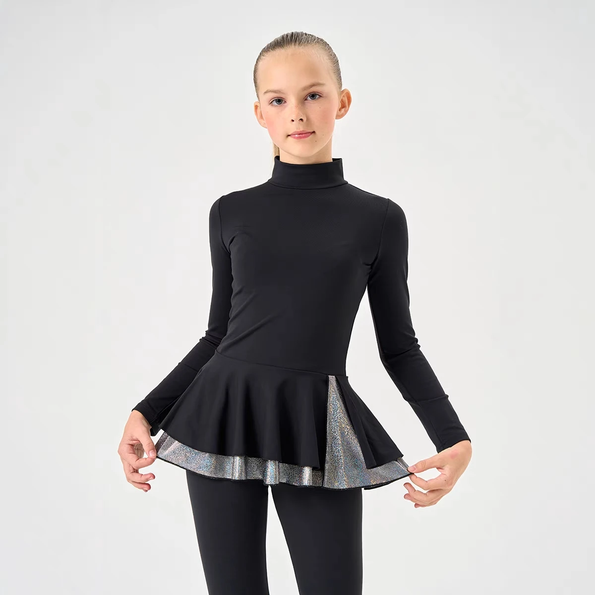 Ballet Practice Dress Female Adult Base Dress Tight Gymnastics Suit Yoga Dress Figure Skating Training Suit