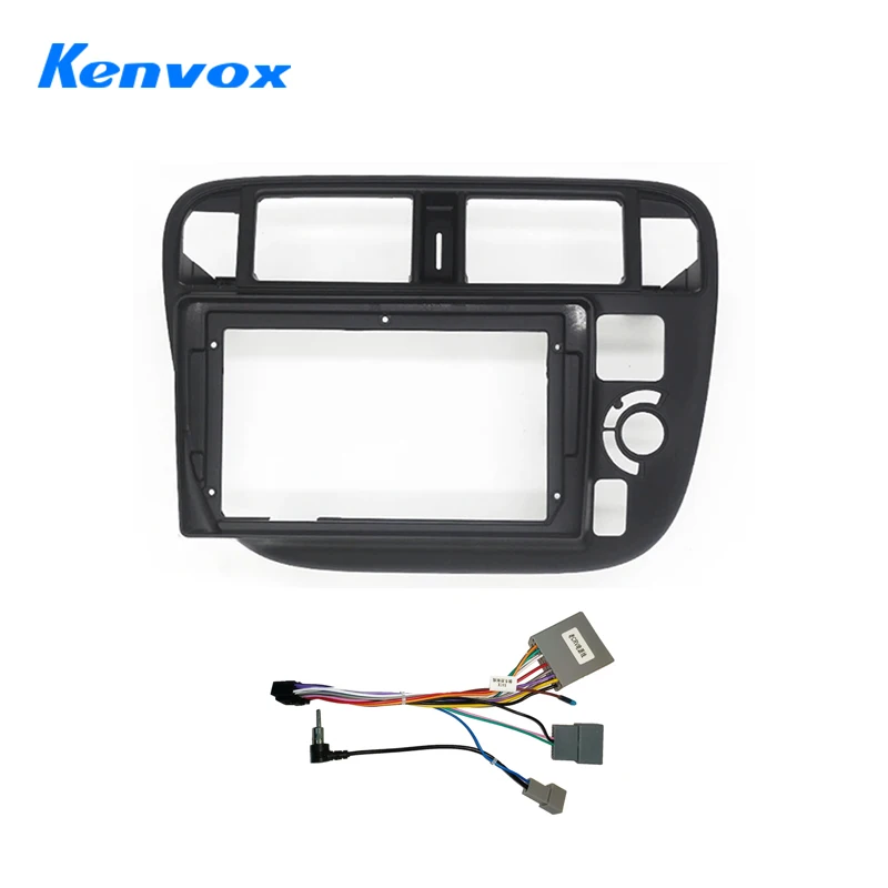 

android Car radio Canbus Box Decoder For Honda Civic 1996 1997 1998 1999 16 pin Wiring Harness Plug Power Cable