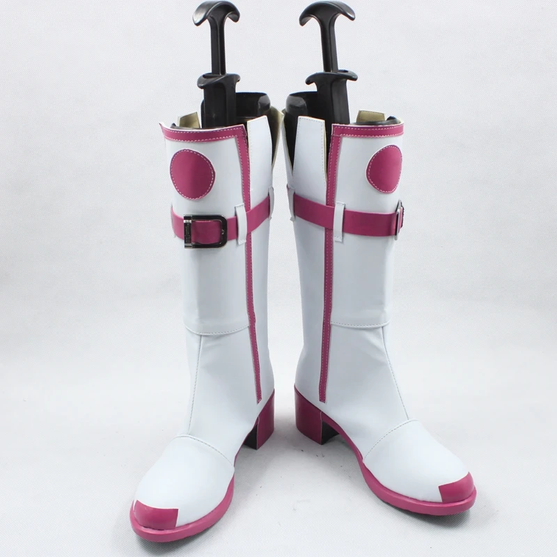 VOCALOID3 ミク IA アニメコスプレ靴ブーツ PU レザーブーツハロウィンカーニバルパーティークリスマスカスタマイズ