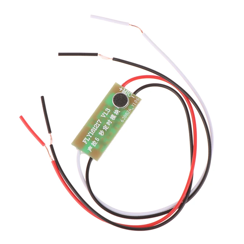 Voice Control Timing Module 5 Seconds Delay Sensor Sound Trigger Circuit Board 3V DIY Technology Production Experiment