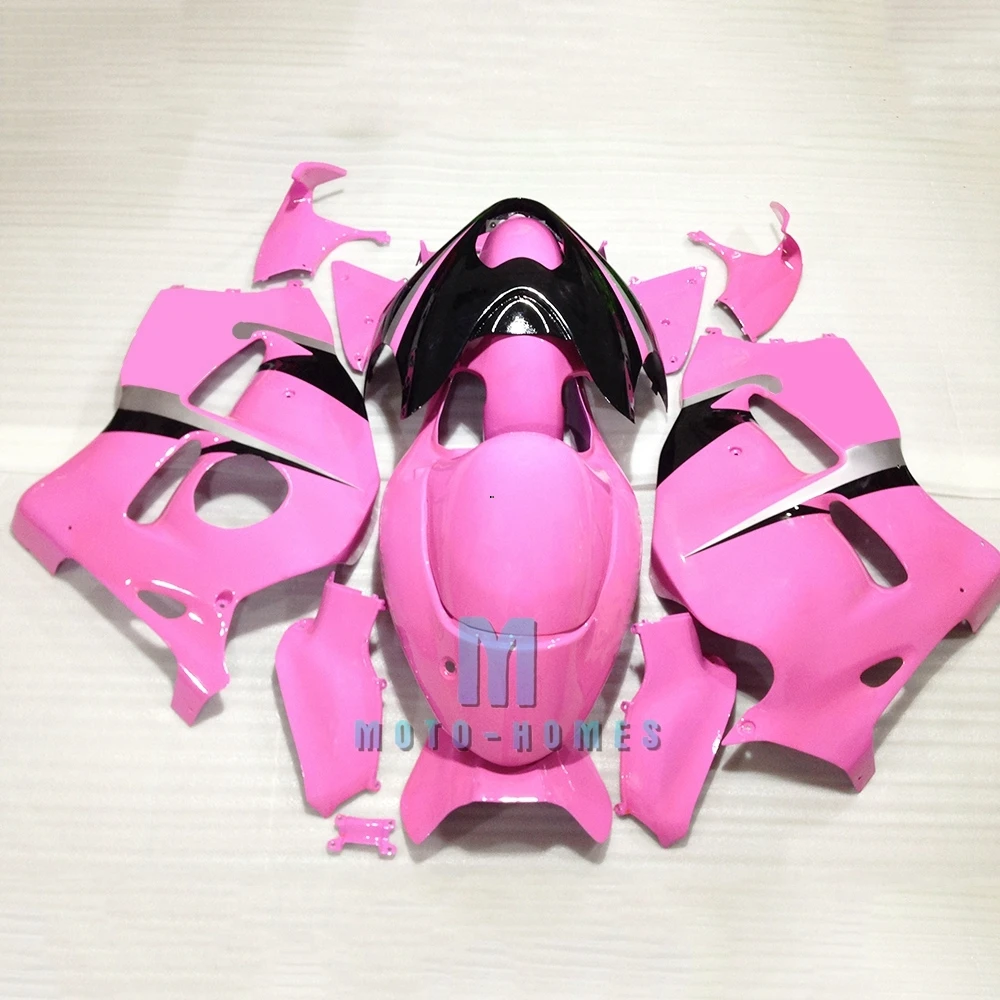 ABS Plastic Moto Fairing Kit for SUZUKI GSXR1300 1996 1997-2007 GSX1300R 96 97 98 99 00-07 Injection Wrecked Bike Rebuild Pink