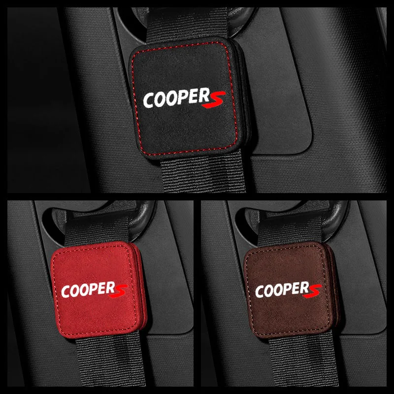 

1pc Car Seat Belt Clip Magnetic Safety Belt Fixed Limiter for Mini Cooper S R55 R56 F55 R56 car accessories