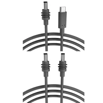 20V 2/3/5/10M Tipo-C para DC/DC para DC Cabo de alimentação de carregamento rápido para Starlink Mini Cabo de alimentação à prova d'água ao ar livre