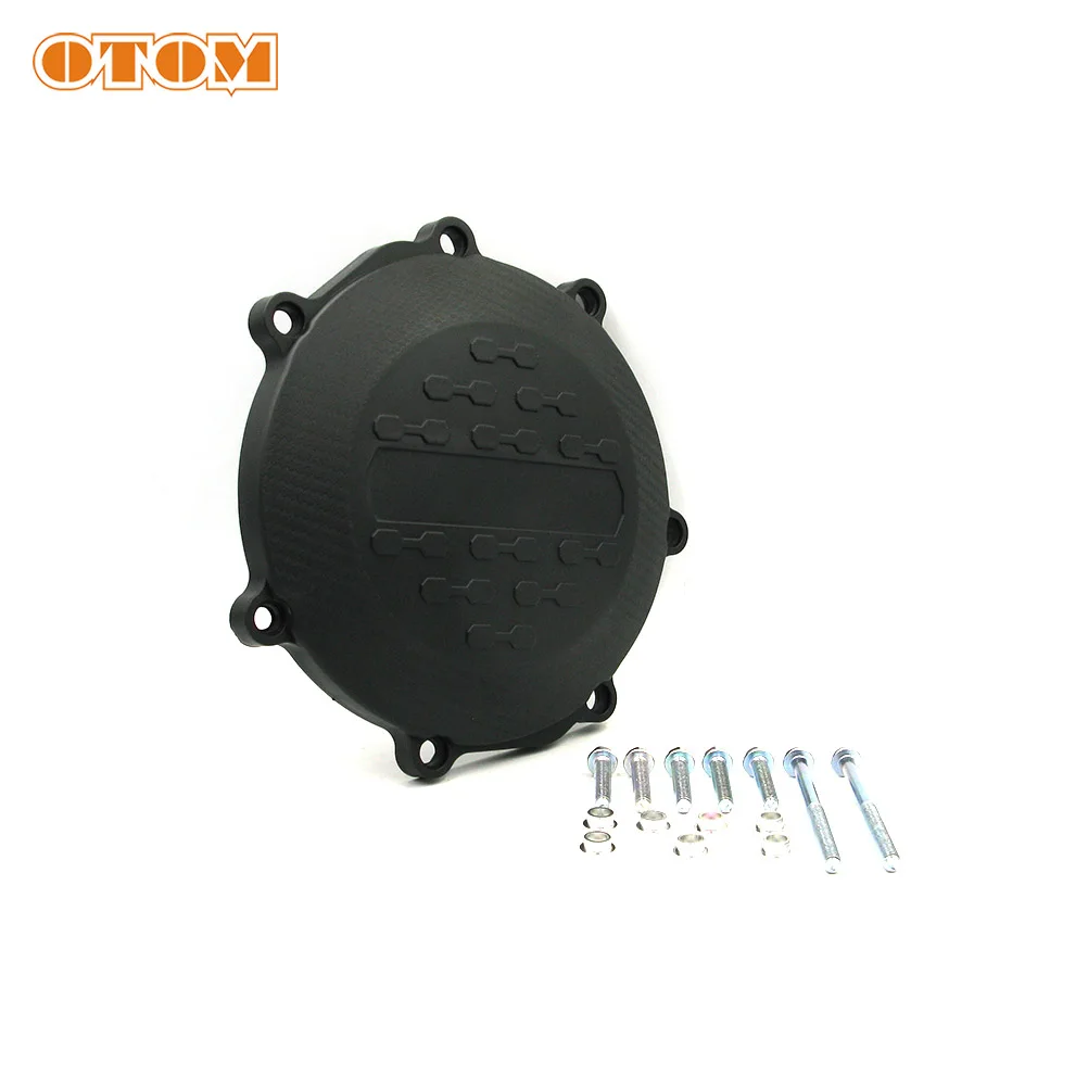 OTOM Black Motocross Engine Clutch Protection Cover Clutch Case Guard For YAMAHA YZ250F WR250F YZ250FX YZ450F YZ450FX WR450F