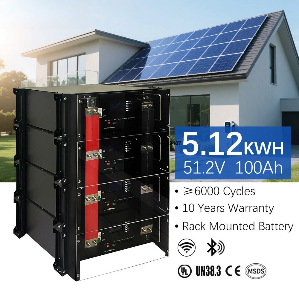 

Battery 48V 200Ah 5kW Solar System kWh Per Day Storage Lithium Batteries for Solar Panel 48V DIY Battery Box