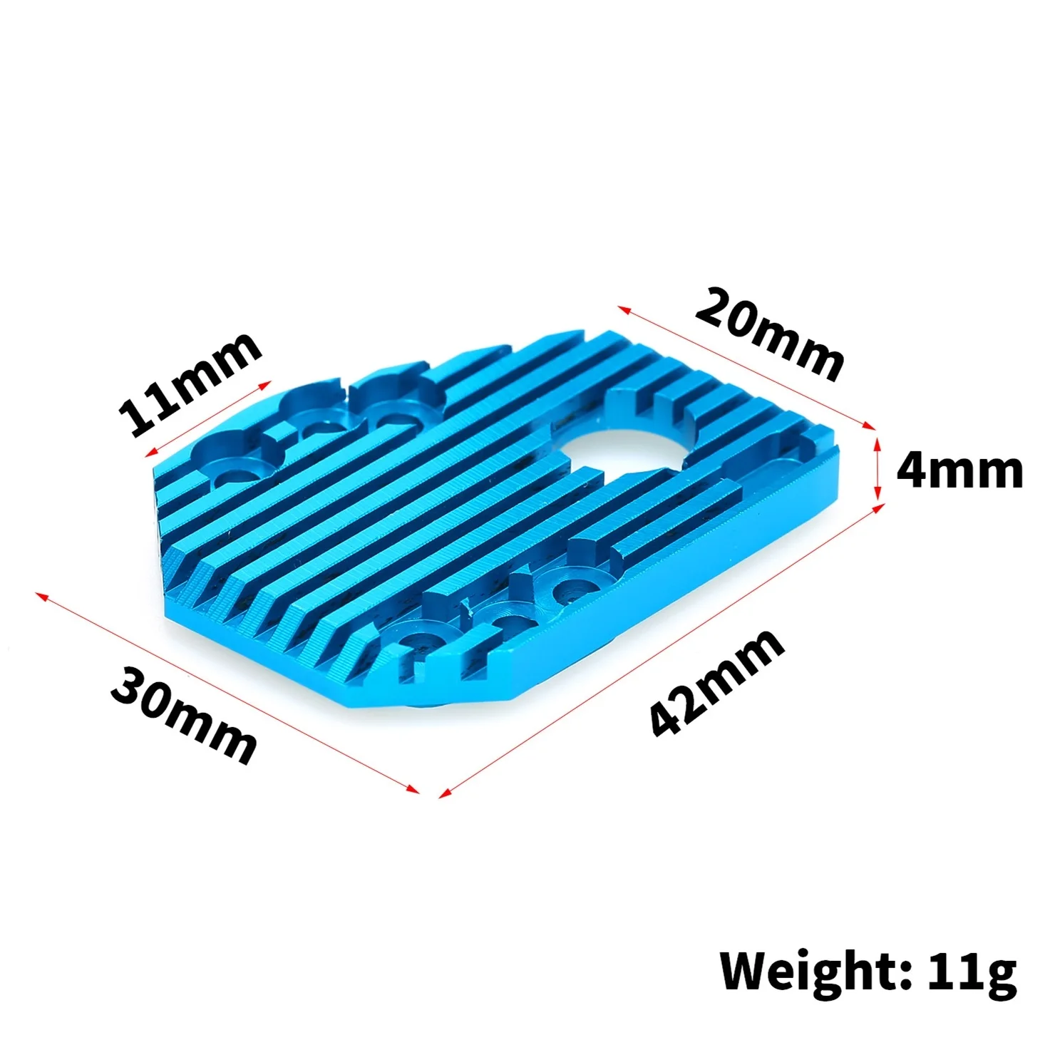Metal Motor Mount Plate Heat Sink High Strength Cooling Holder Bracket For 1/10 Tamiya M05 M-05 RC Touring Car Upgrade Parts