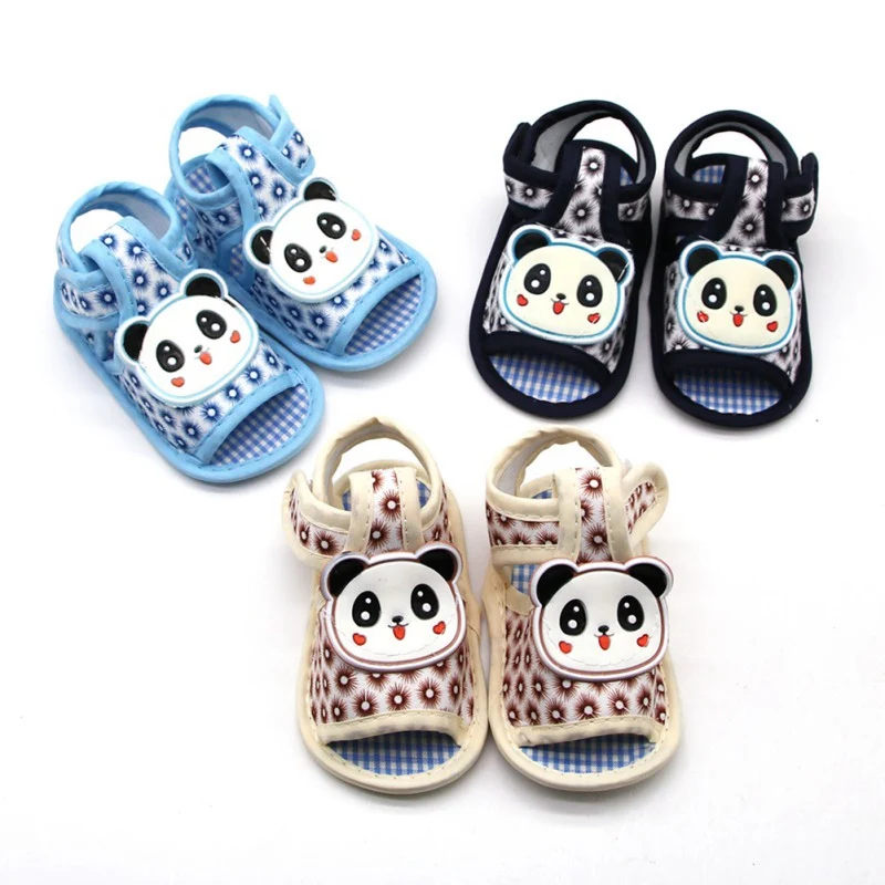 

Summer Baby Boy Girl Cartoon Casual Sandals Soft Sole Anti-slip Newborn Toddler First Walker Shoes