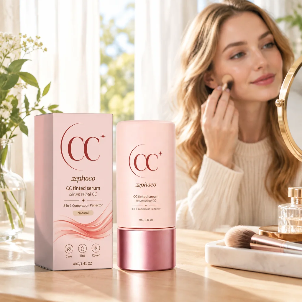 CC Cream Foundation Waterproof Concealer Moisturizing Lasting Brighten Even Skin Tone Korea Original Makeup Lightweight CC Cream