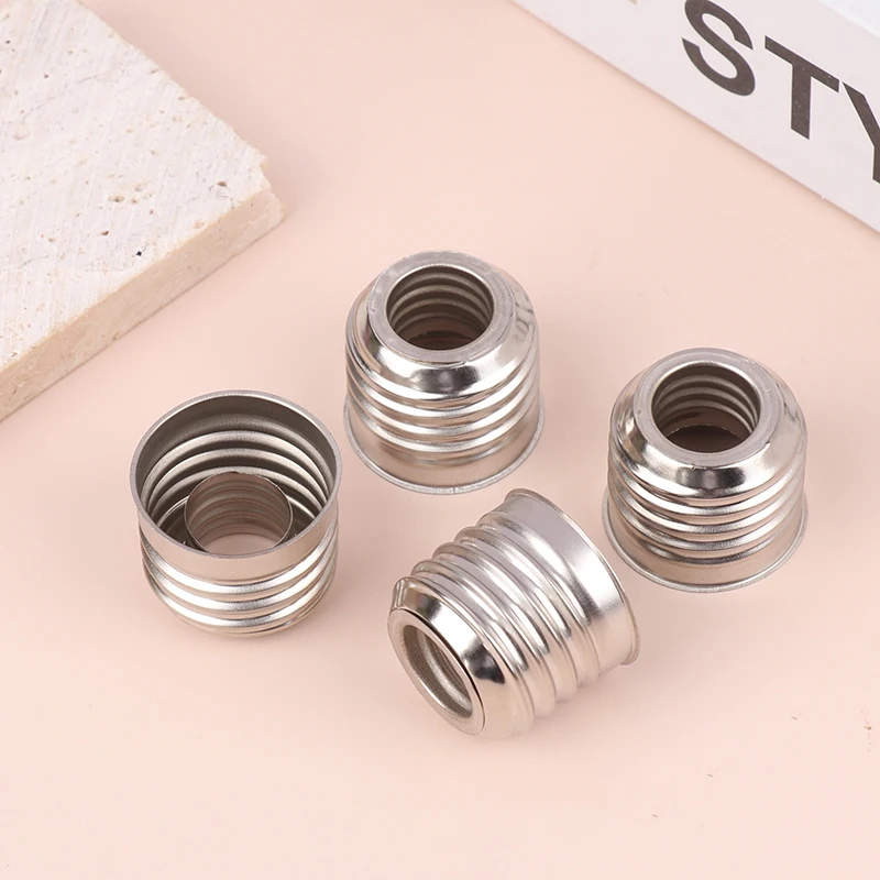 10 szt. 110V E27 do E14 konwerter oprawki ognioodporne gniazdo światło bazowe głowica żarówki akcesoria oświetleniowe konwersji adaptera