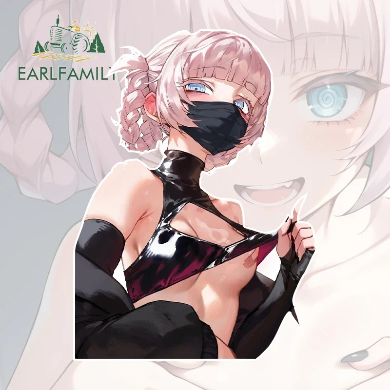 

EARLFAMILY Hololive Nanakusa Nazuna Vinyl Car Stickers Sexy Waterproof Decals Fashionable Scratch-Proof Car Goods ATV Gadget