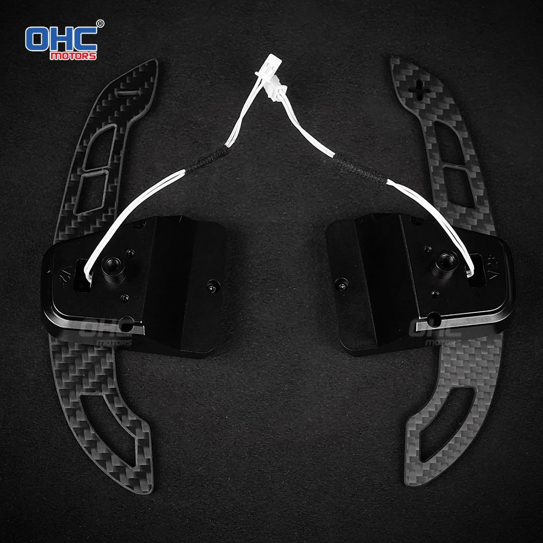 Carbon Fiber Magnetic Paddle Shifters for Volkswagen VW Golf 8 MK8 GTI R Line 2021 2022 2023 2024 2025