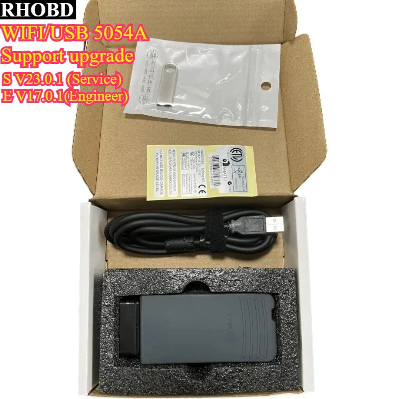 

НОВАЯ версия ForVAS5054A WIFI с поддержкой OD-S для сканера диагностики неисправностей V/A/S V1.9.4.2 USB-версия поддерживает инструмент OD-S V23.0 OD-E17