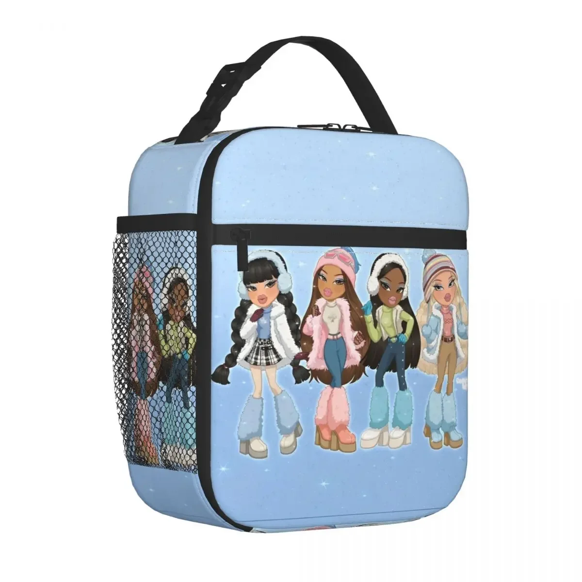 

Wintertime Wonderland Bratz In Comfybratz Insulated Lunch Bag Leakproof Thermal Bag Tote Lunch Box College Travel Bento Pouch