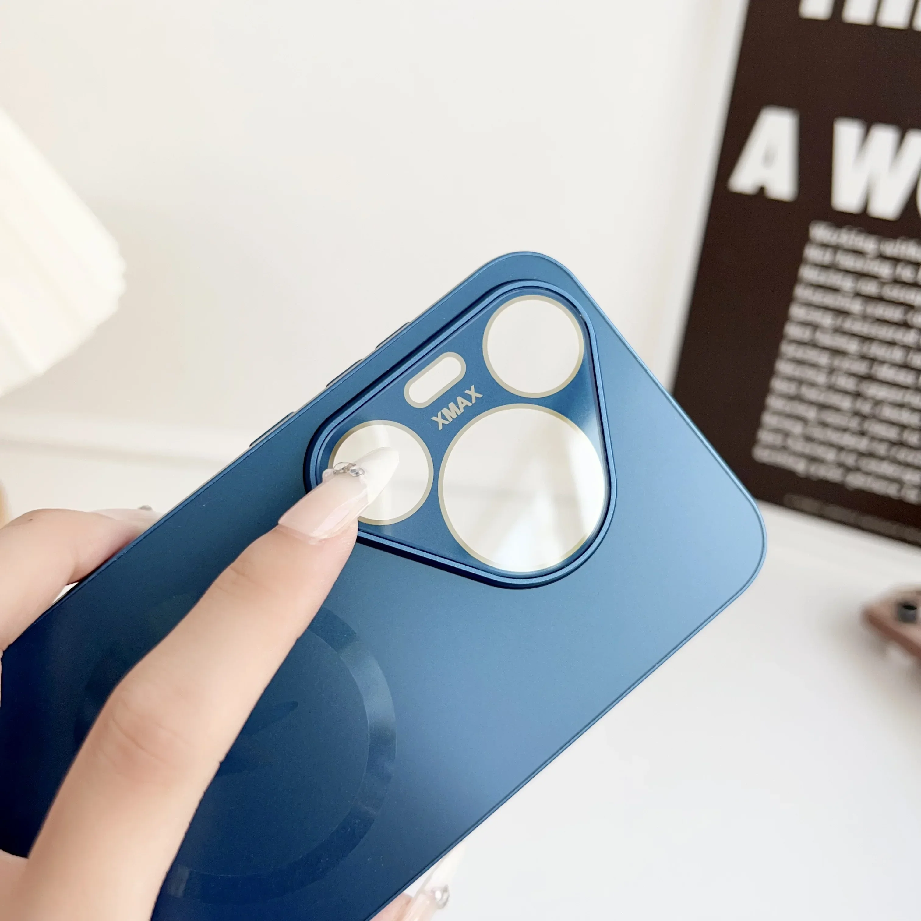 Ультратонкий матовый магнитный чехол AG для Magsafe для Huawei Pura 70 Ultra P70 Mate 70 60 Pro, защитное стекло для линз, противоударный чехол