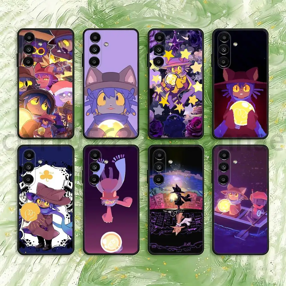 Niko One Shot Phone Case For Samsung S25,24,23,22,21,S20,Ultra,Plus,FE Black Soft Cover