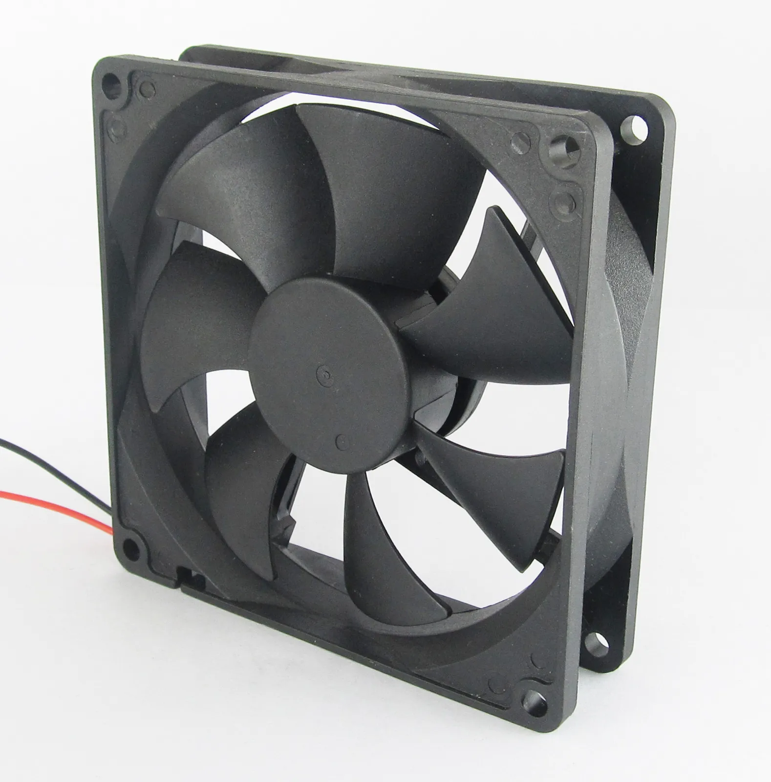 

FOR 1PCS Brushless DC Cooling Fan 80x80x25mm 80mm 8025 7 Blades 5V 12V 24V 2 Pin Fan-