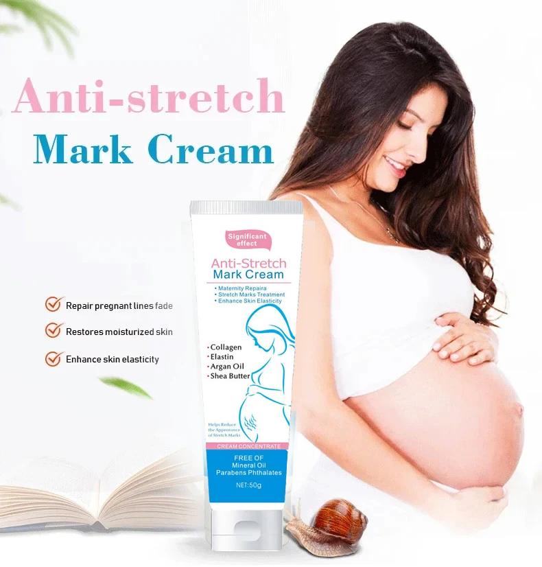 Snail Removes Stretch Mark Cream To Remove Postpartum Obesity Pregnant Women Repair Anti-Aging Anti-Winkles Firming Body Cream