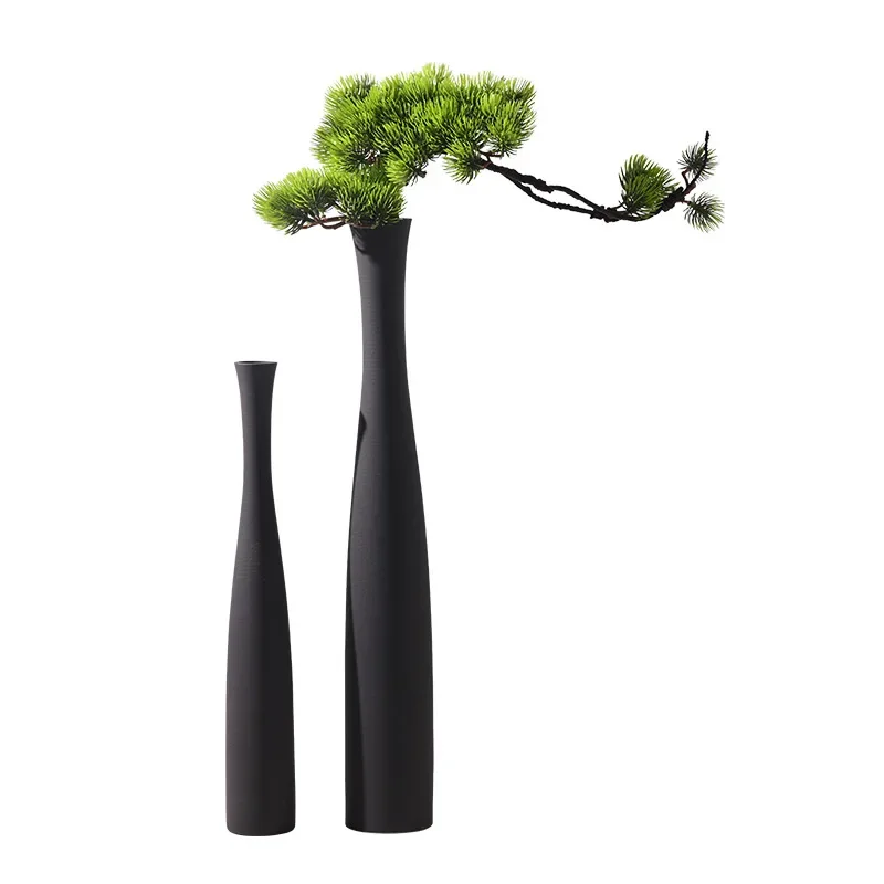

Entrance decorative ornaments, welcome pine vase entry niche home decoration, artistic high sense