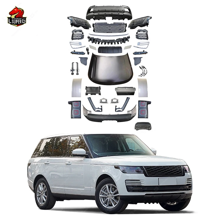

New Product !For Land Rover Range Rover Vogue 2013-2017 Upgrade to 2022 SVA Style Body Kit with Front Bumper Rear Bumper Hood