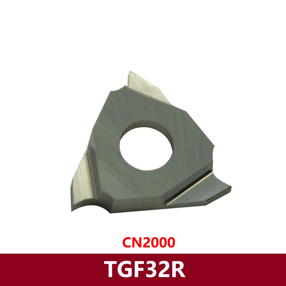 Original TGF32R075 TGF32R100 TGF32R150 TGF32R250 TGF32R300 TGF32R200 010 CN2000 Carbide Inserts TGF32R Cutter CNC Lathe Tools