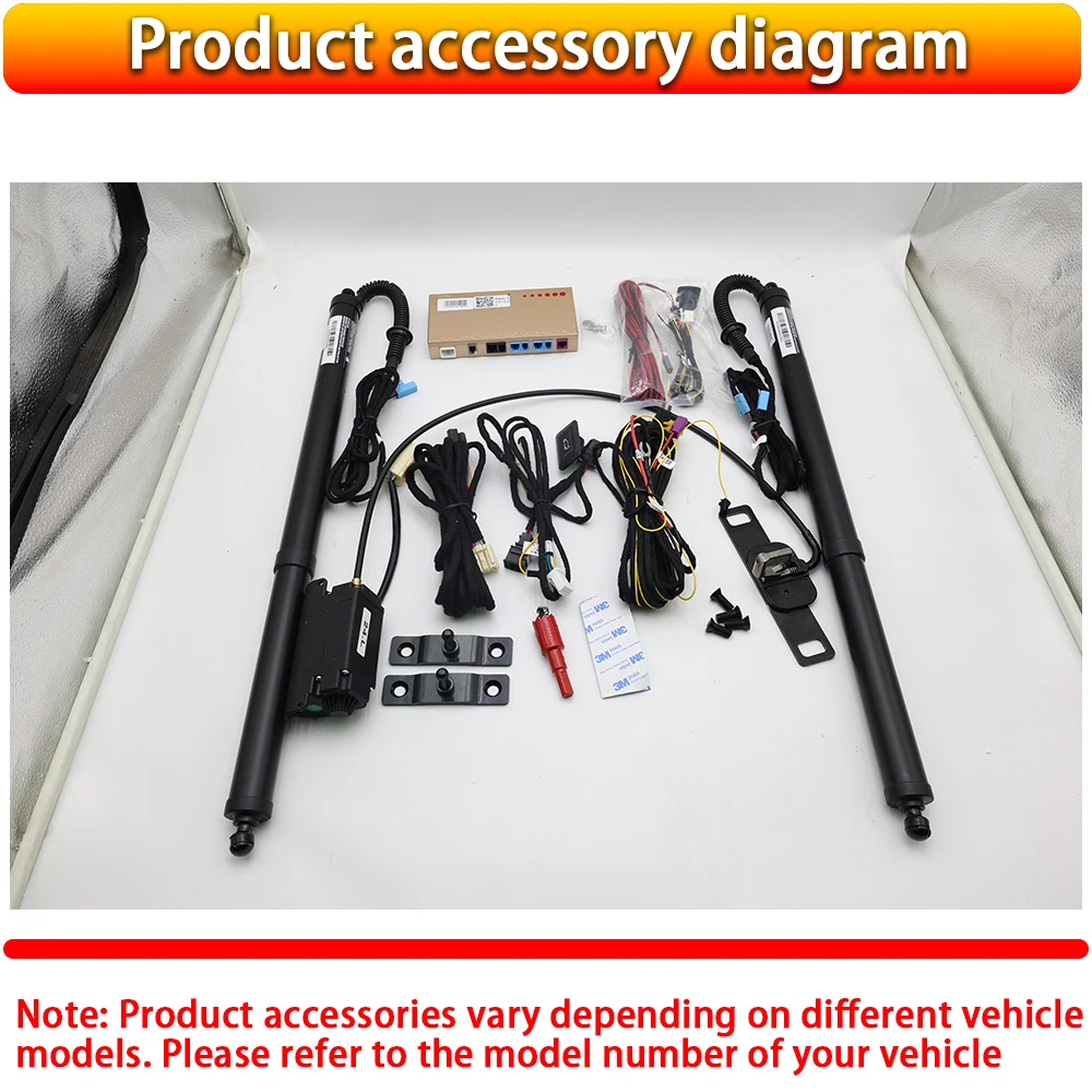Picture 7: ZJCGO for Audi Q5 SQ5 FY 2018-2024 OEM Automatic Electric Powered Tailgate Power Liftgate Tail Gate Lift Kit System Plug & Play