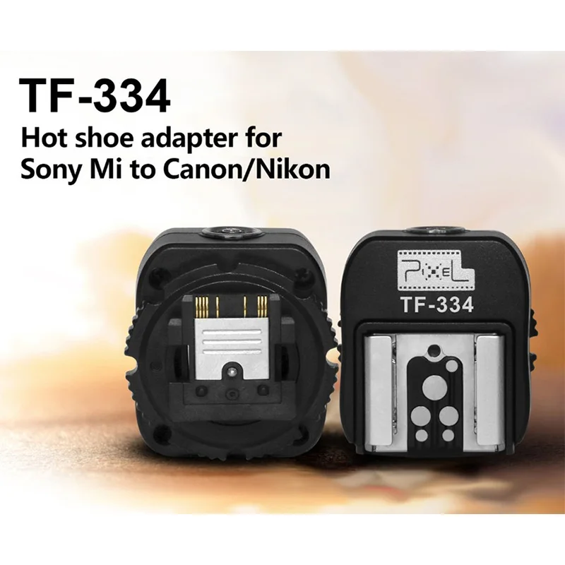 TF-334 Mi Hot Shoes Adapter Converting For Sony A7 A7S A7SII A7R A7RII A7II Camera for Canon Nikon Yongnuo Flash Speedlite