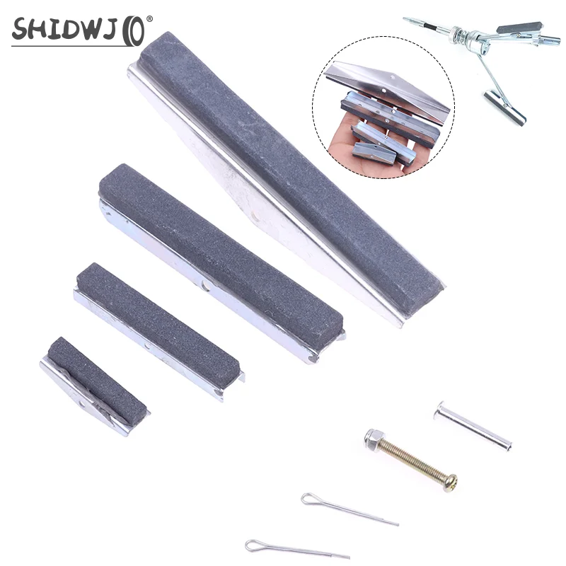 1 Set Engine Cylinder Hone Replacement Stones Adjustable Brake Piston Professional Fixed Angle Cylinder Hone Tool