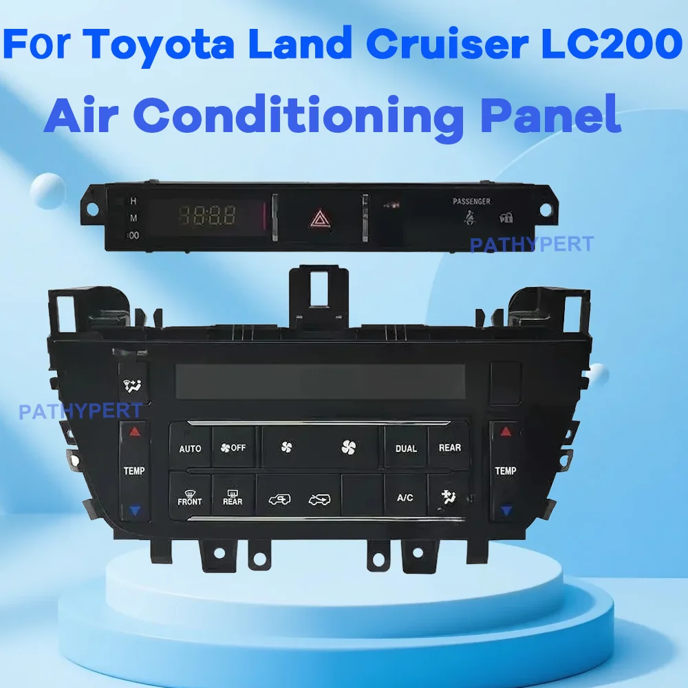 

Оригинальная заводская панель управления кондиционером для Toyota Land Cruiser LC200 2016-2020: Полностью новый интерьер автомобиля, улучшенная регулировка температуры