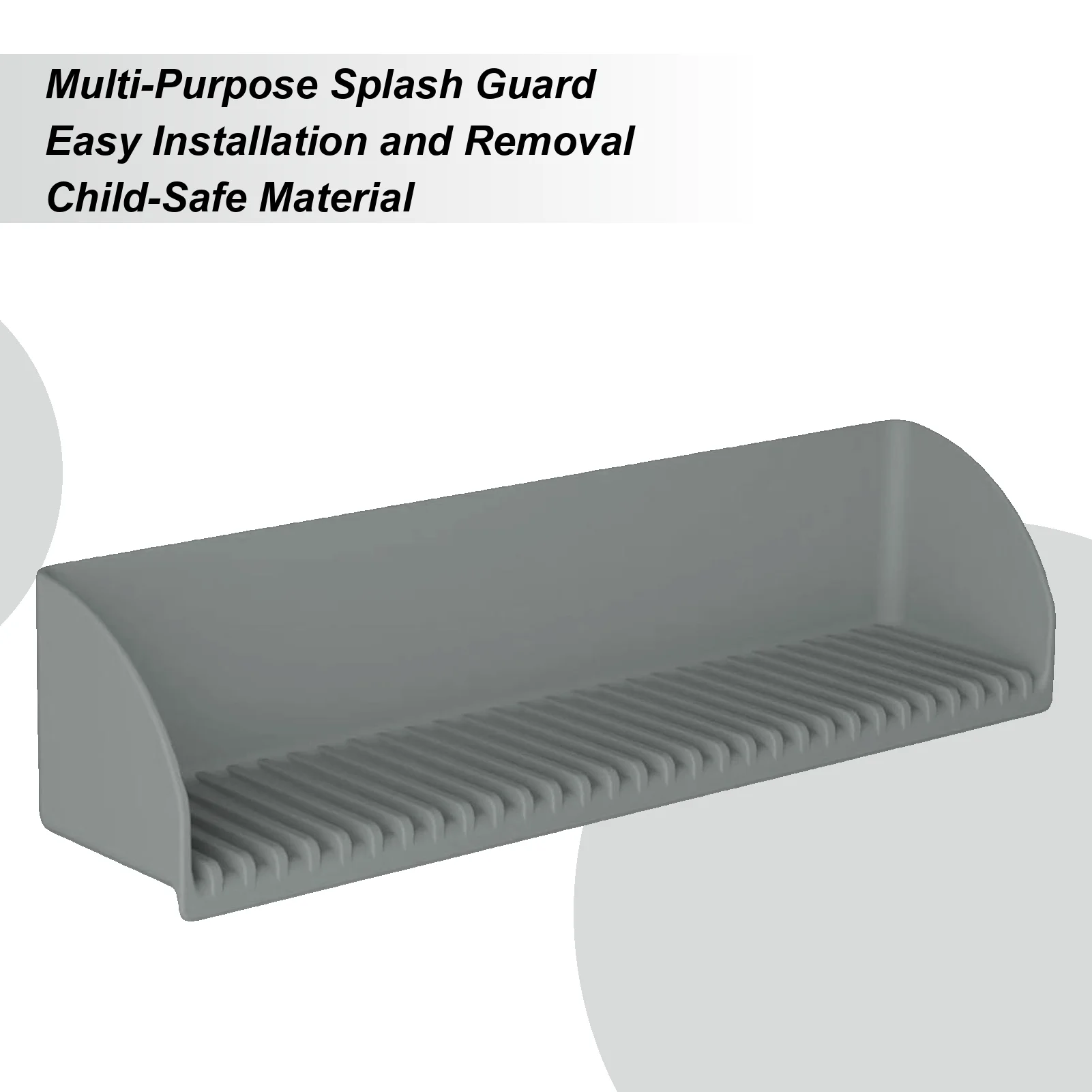 

Брызговик для ванны, душа, брызговик для ванны, защита от разливов в ванной комнате с присоской, держатель для игрушек для душа