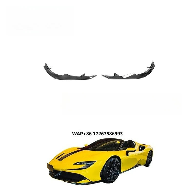 

OEM Style Carbon Fiber Body Kits Front Lip Corner Extension Air Intake Fitment for Ferrari SF 90