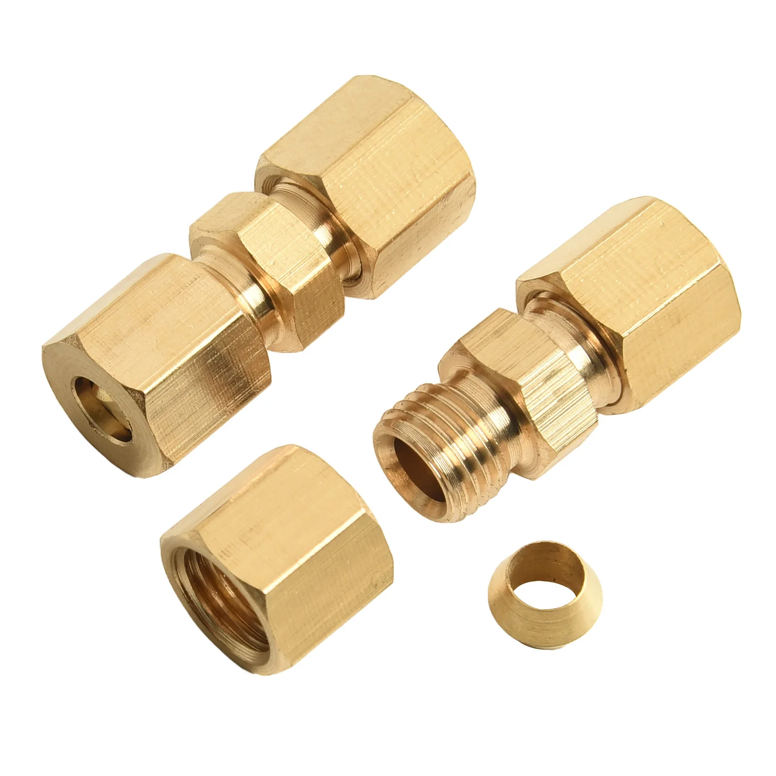 Brake Line Connector For Brake Line Without Flaring 4.75mm 3/16